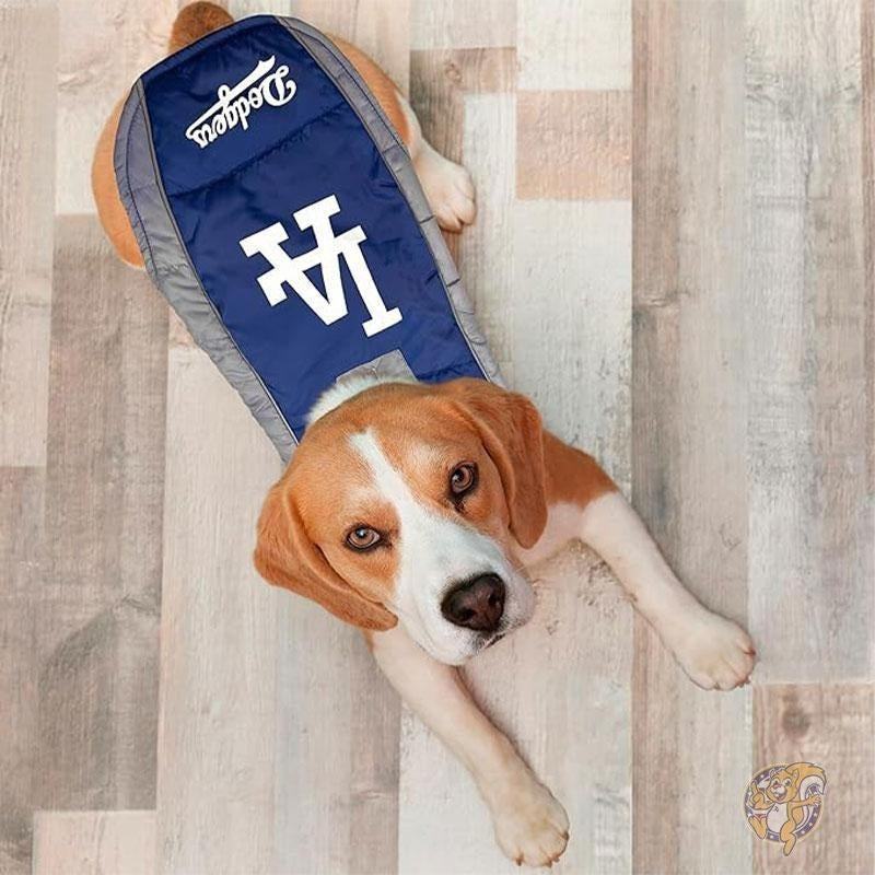 ロサンゼルス ドジャース 犬服 猫服 ベスト ジャケット ★Lサイズ★ MLB公式 Los Angeles Dodgers 中型犬 大型犬