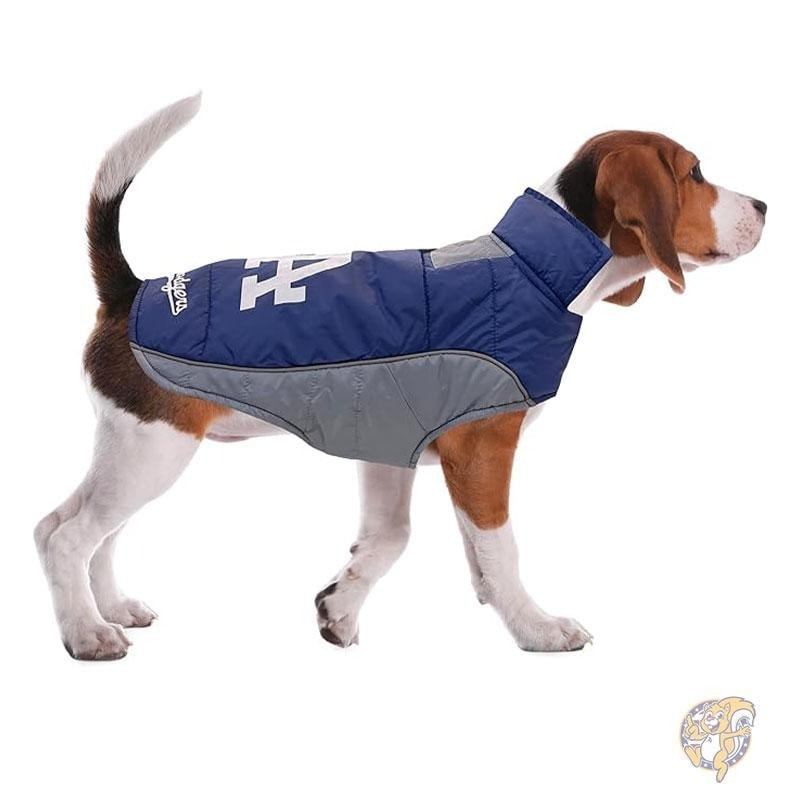 ロサンゼルス ドジャース 犬服 猫服 ベスト ジャケット ★Lサイズ★ MLB公式 Los Angeles Dodgers 中型犬 大型犬