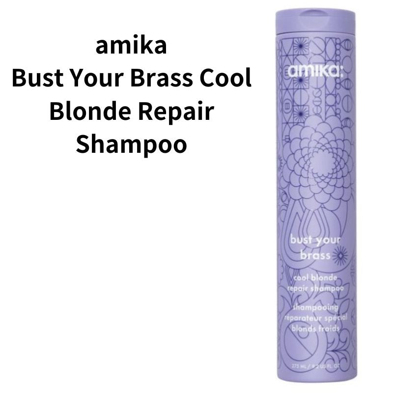 amika Bust Your Brass Cool Blonde Repair Shampoo 33.8 fl oz(1000ml) アミカ シャンプー