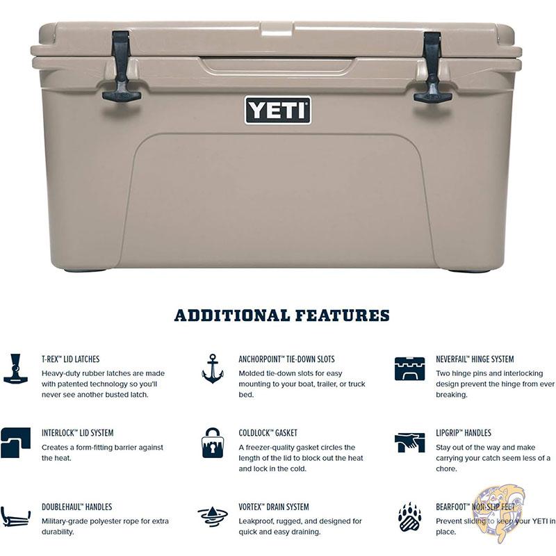 YETI イエティ クーラーボックス タンドラ 65 クーラー アウトドア 保冷 YT65T 大容量