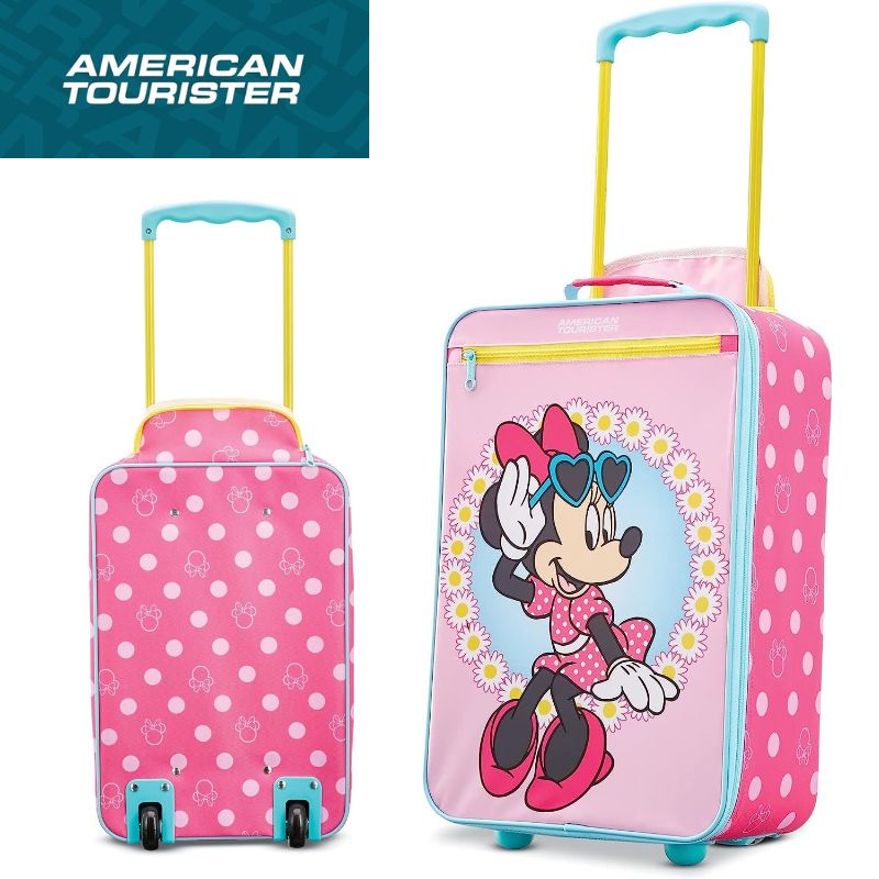 ミニーマウス キャリーケース 子供用 スーツケース ディズニー 機内持ち込み AMERICAN TOURISTER アメリカ輸入品