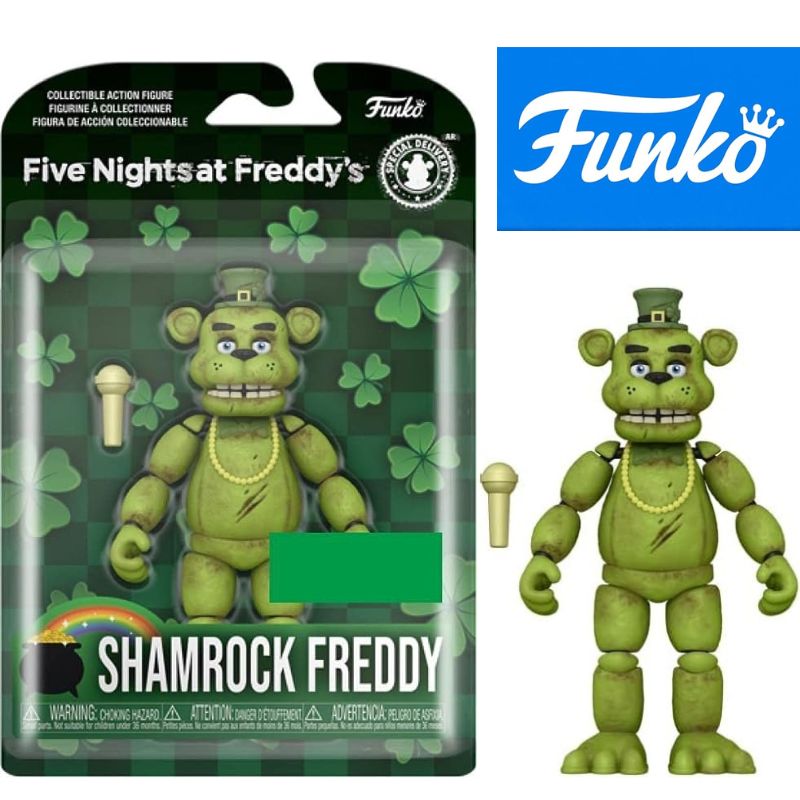 フレディ アクションフィギュア シャムロック Shamrock Freddy ファイブ ナイツ アット フレディーズ Funko POP Store