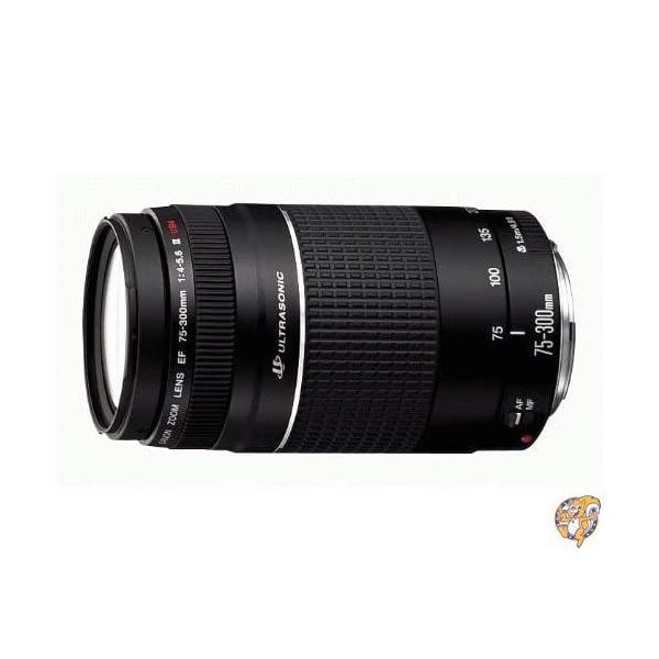 Canon EFレンズ EF75-300mm F4-5.6 IIIズームレンズ 望遠 並行輸入品 送料無料