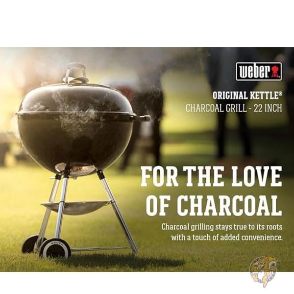 グリル BBQ 炭火焼きグリル オリジナル ケトル 55cm アウトドア 調理器具 741001BLK Weber ウェーバー