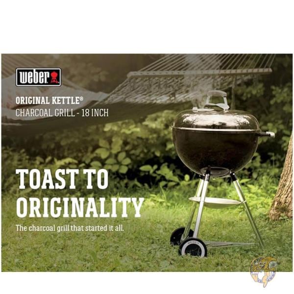 炭火焼きグリル オリジナルケトル 45cm BBQ アウトドア調理 キャンプ 441001 Weber ウェーバー