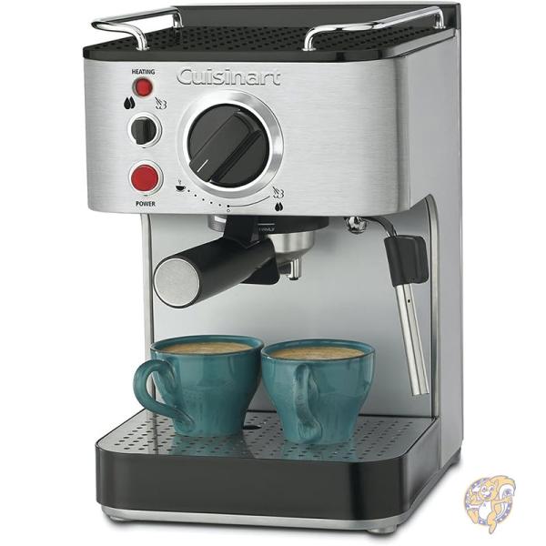 エスプレッソマシン キッチン コーヒーメーカー 手動 ステンレススチール EM-100NP1 クイジナート Cuisinart