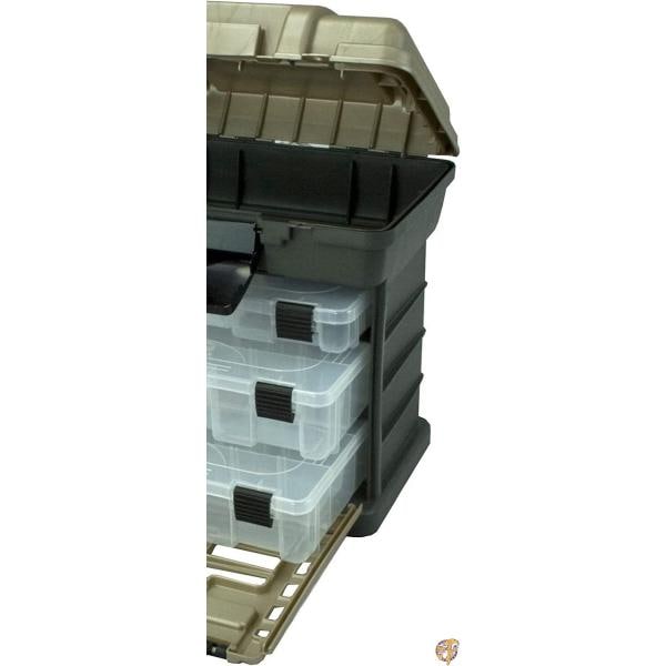 Plano 136330 3段トレー付工具箱 グレー 深 送料無料