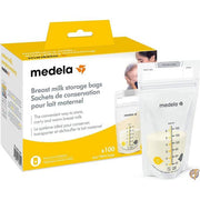Medela Breast Milk Storage Bags, 25 Count / メデラ 母乳保存バック 180ml 100枚入り