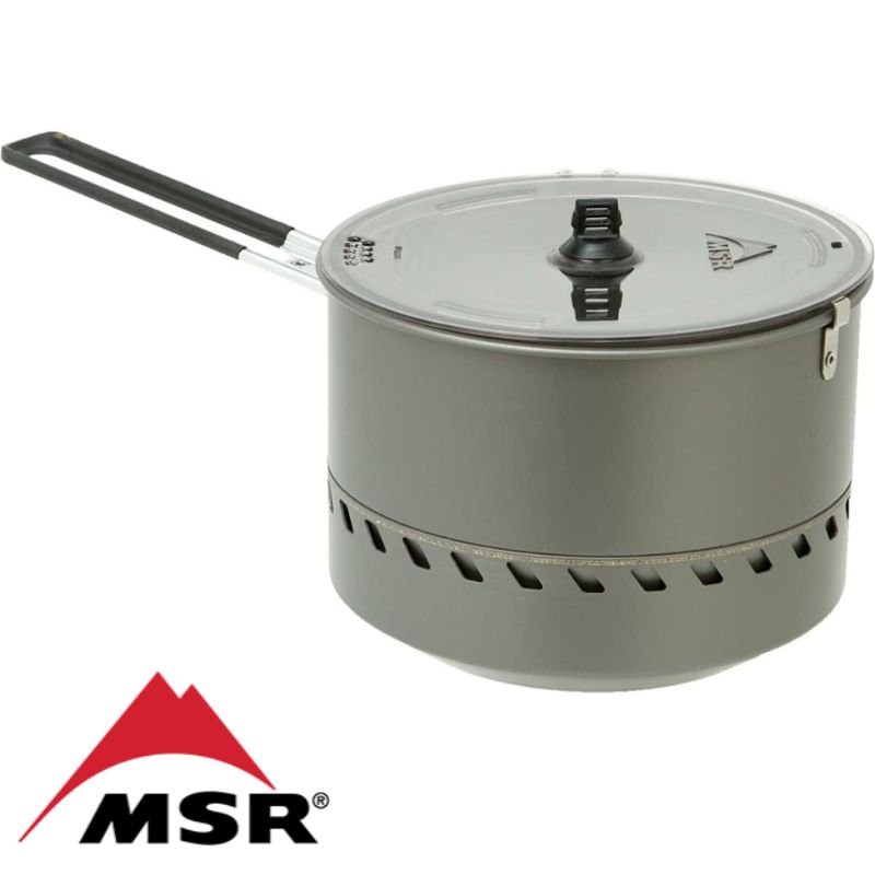 MSR Reactor クッキングポット 2.5L キャンプ&バックパッキング用 リアクター クッキング ポット キャンプ用調理器具