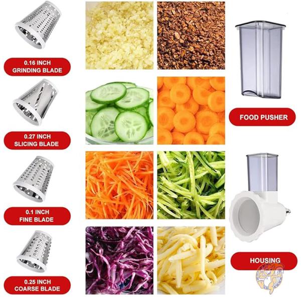 キッチンエイド ミキサー用 スライサー/シュレッダーアタッチメント チーズおろし&野菜チョッパー NS-Slicer-2nd NEWSETS