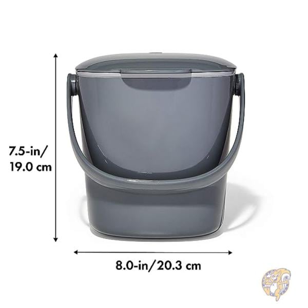 グッドグリップ イージークリーン コンポストビン 堆肥箱 リサイクル チャコール 13295900 OXO オクソー