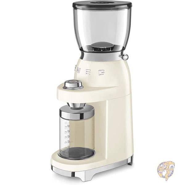 Smeg スメグ キッチン用品 レトロ コーヒー グラインダー クリーム CGF01