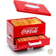 ノスタルジア コカ コーラ ホットドッグスチーマー & バンズウォーマー キッチン用品 赤 Coca Cola Nostalgia