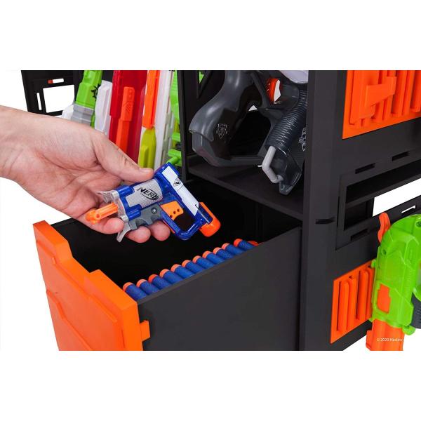 ナーフ エリートブラスターラック NERF 最大ブラスター6個 保管可能 Nerf Elite Blaster Rack 送料無料
