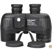 USCAMEL&reg; レンジファインダーコンパス付き10x50防水高倍率双眼鏡 - 適用 バードウォッチング コンサート狩猟 送料無料
