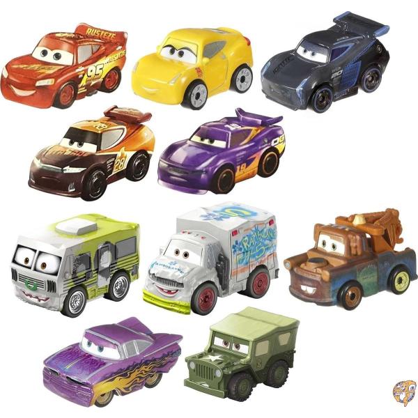 カーズ マテル ミニレーサーズ ダイキャスト ミニカー バラエティ 10パック / MATTEL 2020 CARS mini RACERS VARIETY 10-PACK ディズニー ピクサー Disney