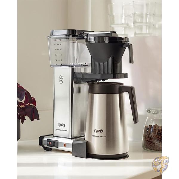 Technivorm Moccamaster テクニヴォルムモカマスター コーヒーブリューワー ポリッシュシルバー Moccamaster