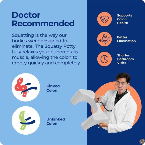 Squatty Potty Ecco (23cm) [並行輸入品] 送料無料