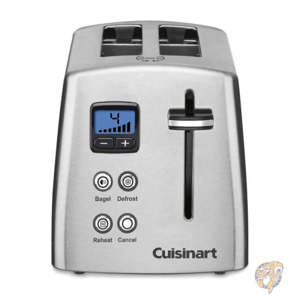 Cuisinart クイジナート キッチン 調理器具 トースター 2枚切り ブラッシュステンレス CPT-415P1