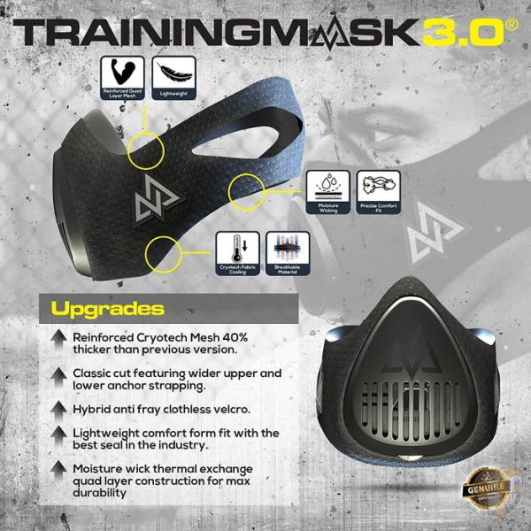 トレーニングマスク エレベーション トレーニングマスク 3.0 TRAININGMASK 呼吸筋 エクササイズ 送料無料