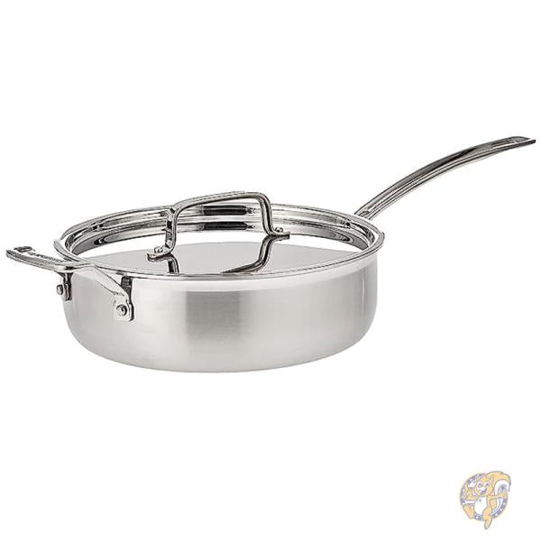 Cuisinart クイジナート キッチン 調理器具 フライパン スキレット ヘルパー&カバー付きソテーパン MCP33-24HN