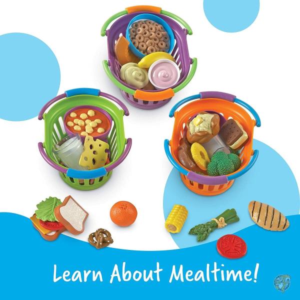 Learning Resources Paniers de Petit-Dejeuner/Dejeuner/Diner New Sprouts 送料無料