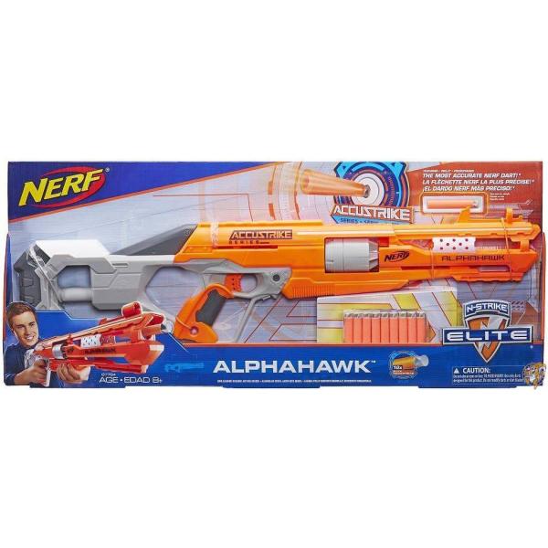 NERF N-Strike Elite AccuStrike Series AlphaHawk Blaster ナーフNストライク エリートアキュストライクシリーズアルファハワイブラスタ [並行輸入品]