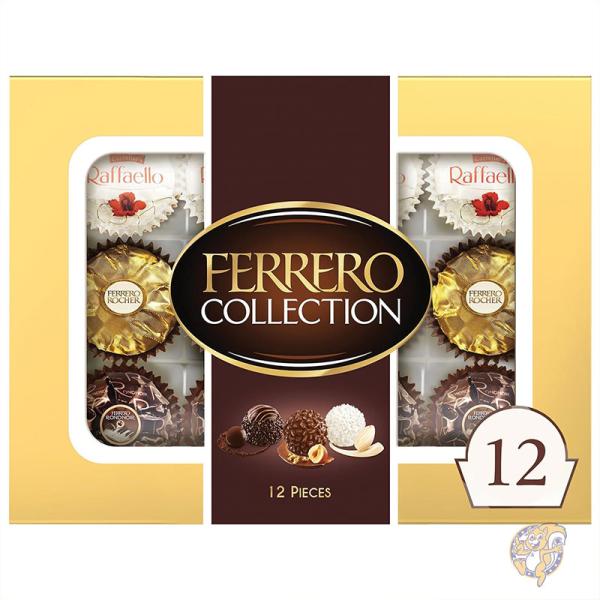 Ferrero Rocher フェレロ コレクション チョコレート バレンタイン 義理チョコ 輸入チョコ12個 10009800201270