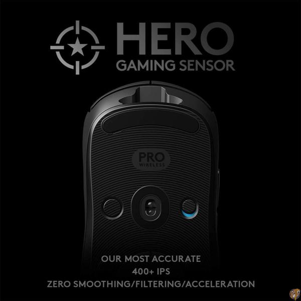 Logitech G ゲーミングマウス GPRO HERO SHROUD(シュラウド) EDITION ワイヤレス FPS向け 80g 軽量 送料無料