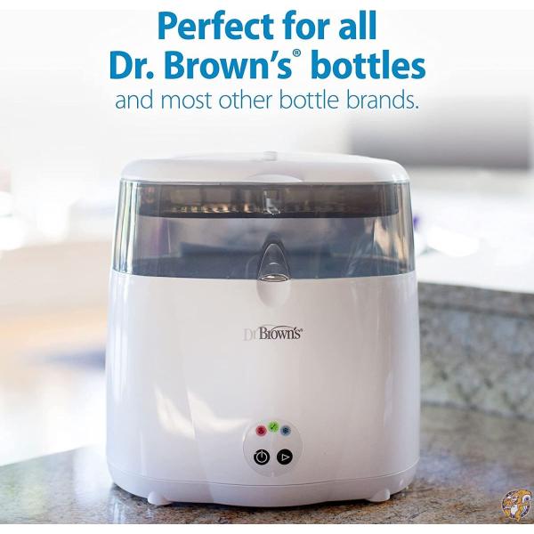 Dr. Brown's Deluxe Bottle Sterilizer, Gray by Dr. Brown's