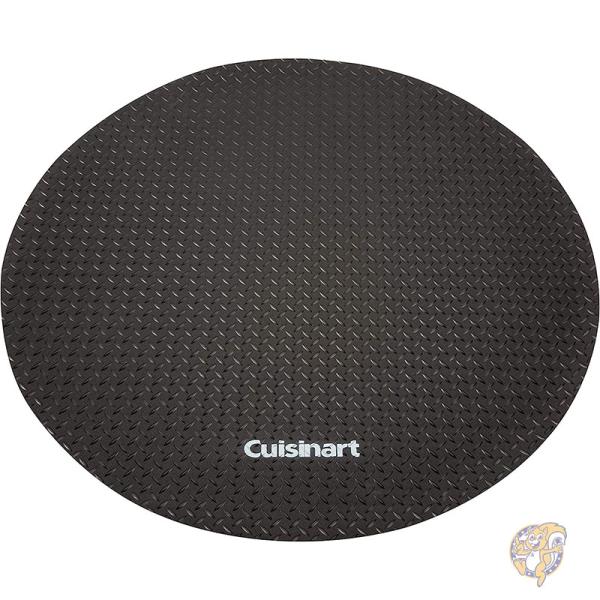 Cuisinart クイジナート アウトドア 円形 グリルマット 46インチ/116cm ブラック Circular Grill Mat CGMT-046
