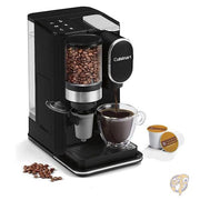 Cuisinart クイジナート キッチン 調理器具 シングルサーブ コーヒーメーカー&グラインダー ブラック DGB-2