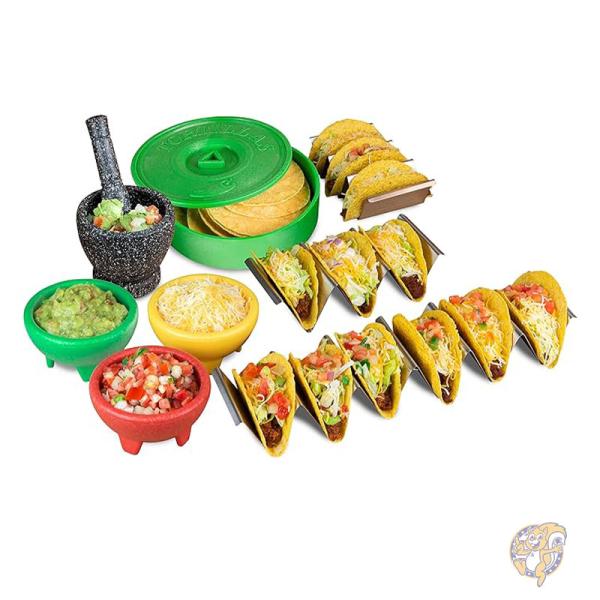 ノスタルジア タコス チューズデイ タコス サービング セット 9個セット Taco Tuesday Nostalgia