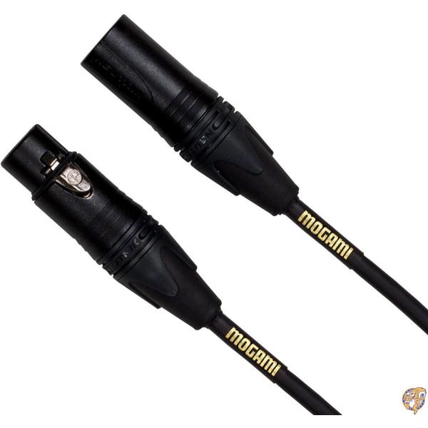 Mogami Gold STUDIO-10 XLRマイクケーブル XLRメス XLR-オス 3ピン ゴールドコンタクト ストレートコネクタ 10フィート