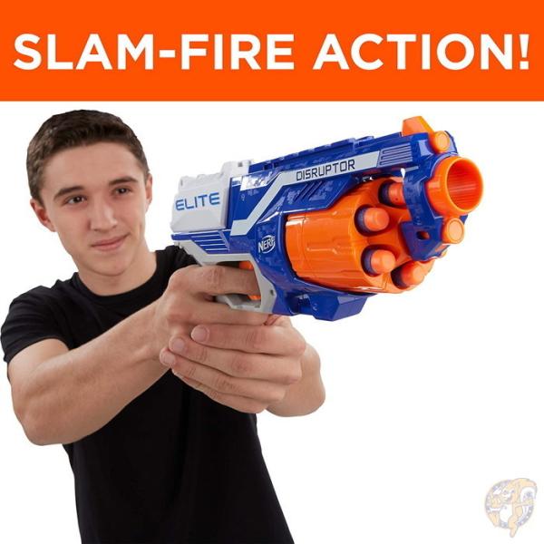 ナーフ ディスラプター エリートブラスター NERF エアガン おもちゃ 送料無料