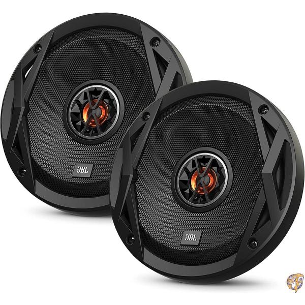 JBL CLUB6520 6.5インチ 300W クラブシリーズ 2ウェイ 同軸カースピーカー (1ペア)