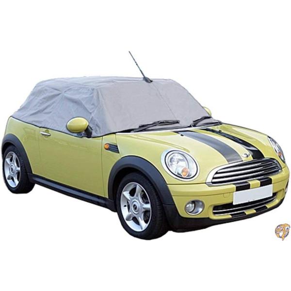 BMW Mini Convertible Soft Top屋根プロテクター半分カバー - 2004以降は【並行輸入】 (グレー)