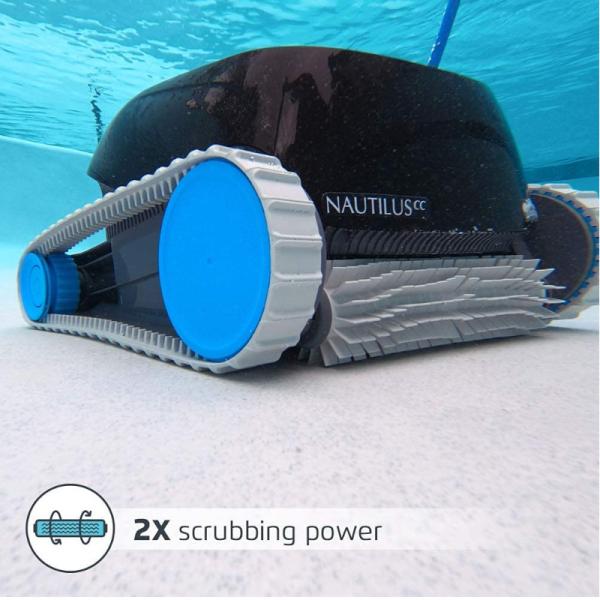 DOLPHIN Nautilus CC 自動ロボット プールクリーナー ゴミ吸引 プール洗浄機 直径約10mまでのプール対応 送料無料