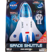 Daron NASA スペースアドベンチャーシリーズ ライト&サウンド&フィギュア付きスペースシャトル 約9インチ x 7インチ