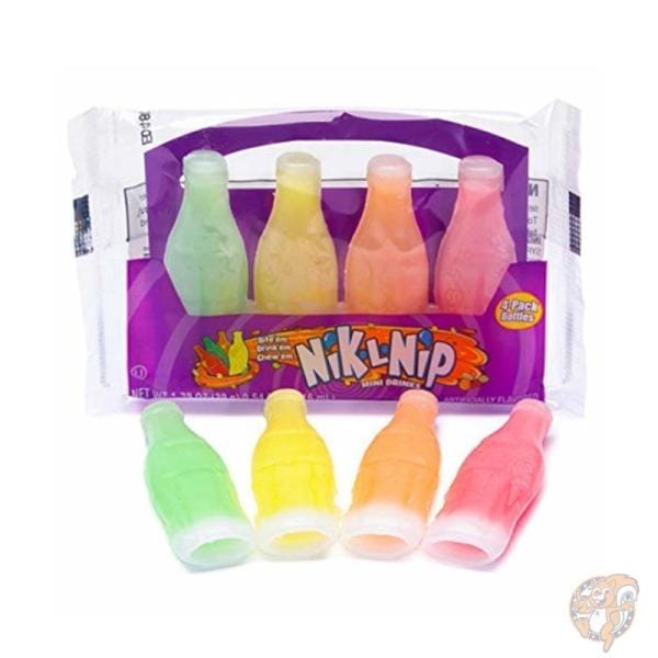 ニックルニップ Nik-L-Nip Mini Drinks Candy ワックスボトル ミニドリンク キャンディ 3パック 送料無料