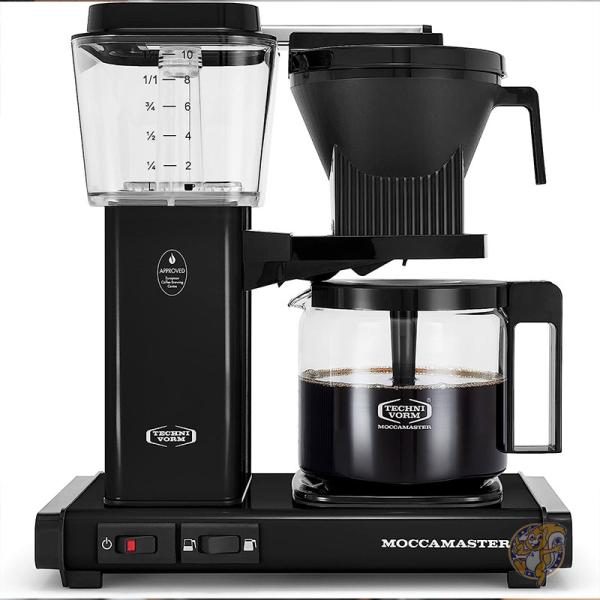 Technivorm Moccamaster テクニヴォルム モカマスター キッチン 10 カップコーヒー メーカー ブラック 53937
