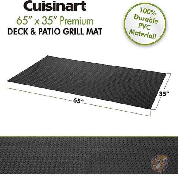 Cuisinart クイジナート アウトドア 調理 グリルマット プレミアムデッキ パティオグリルマットCGMT-300