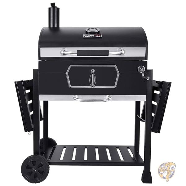 BBQ 炭火焼きグリル デラックス BBQ スモーカー 76cm キャンプ アウトドア CD2030AN ロイヤルグルメ Royal Gourmet