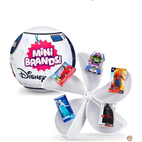ミニブランズ Disney ディズニーストア 限定品 カプセル 4個 5 Surprise Mini Brands ミニチュア フィギュア 送料無料