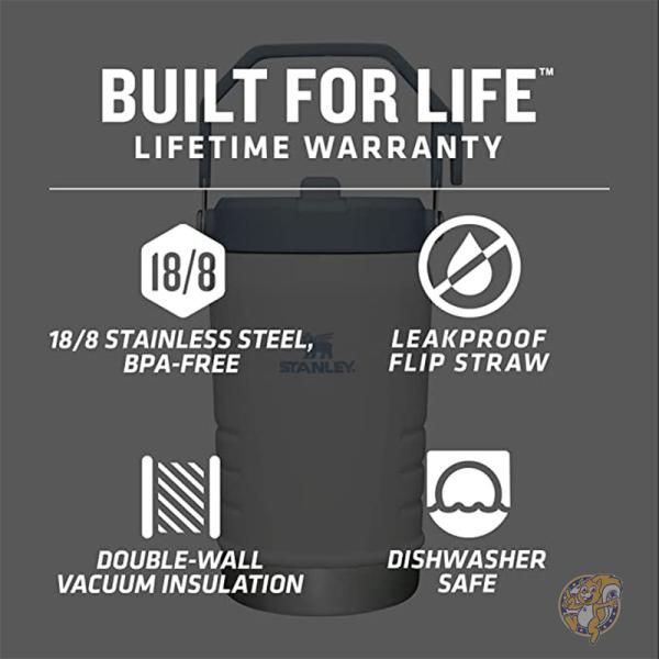 Stanley スタンリー アウトドア アイスフロー フリップ ストロー ジャグ 水筒 フォグ 10-09996-069