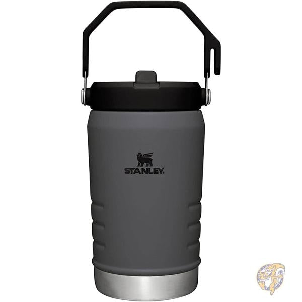 Stanley スタンリー アウトドア アイスフロー フリップ ストロー ジャグ 水筒 チャコール 10-09996-064