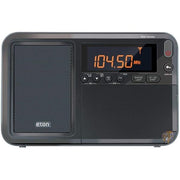 Eton Elite Traveler AM/FM/LW/ショートウェーブラジオ RDS & カスタムレザーキャリーカバー付き 送料無料