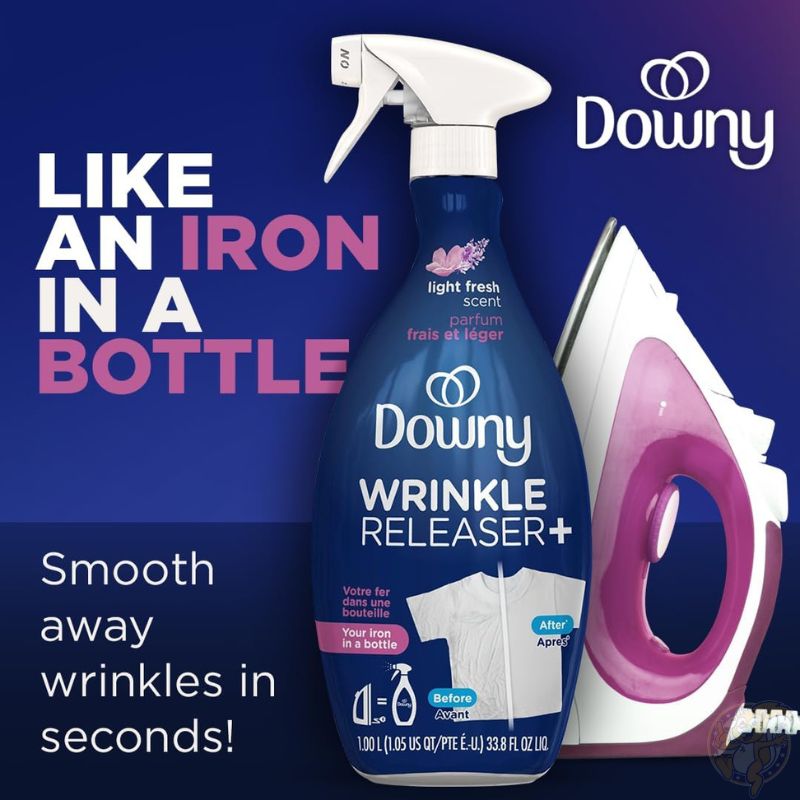 ダウニー Downy リンクル リリーサー プラス ファブリック スプレー 衣料用しわ取りスプレー ライトフレッシュの香り(2本パック) 送料無料