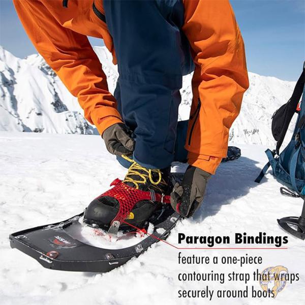 バックカントリー 登山用スノーシュー ライトニング アセント パラゴン バインディング付き アウトドア 40818130810 MSR