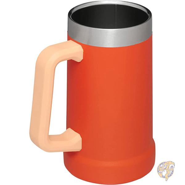 Stanley スタンリー アウトドア アドベンチャー ビッググリップ ビアジョッキ タンブラー タイガーリリー 10-02874-223